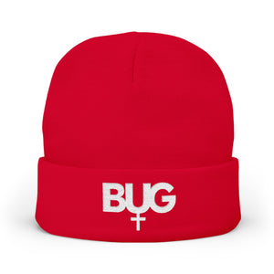 Bless Up God BUG Knit Embroidered Beanie