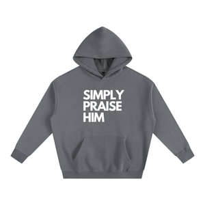 Simply Praise Him Oversized Fit Hoodie