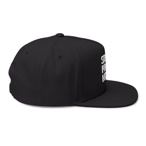Copy of Bless Up God Premium Embroidered Flat Bill Cap