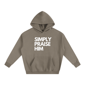 Simply Praise Him Oversized Fit Hoodie