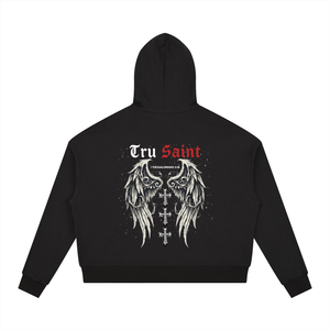 Tru Saint x 5:18 Drawstring Angel Wing Hoodie