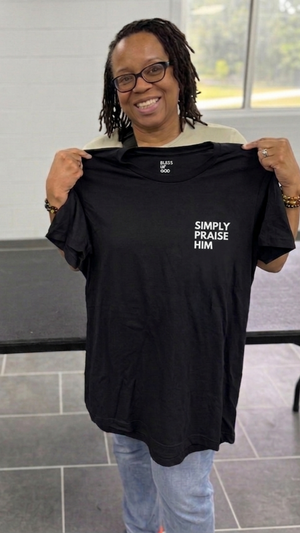 Simply Praise Him Signature Pocket Unisex Tee