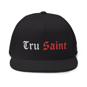 Tru Saint Signature Red Premium Embroidered Flat Bill Snapback
