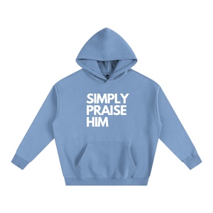 Simply Praise Him Oversized Fit Hoodie