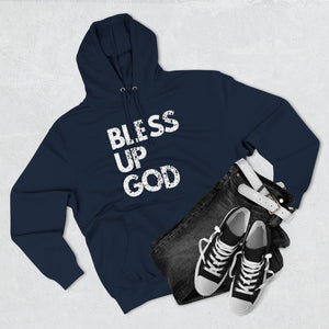 Bless Up God Distressed Premium Hoodie - Unisex