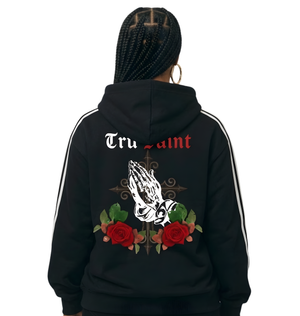 Tru Saint Red Praise Thru It Hoodie