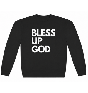 Bless Up God Signature Unisex Crewneck Sweatshirt