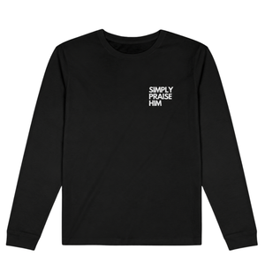 Simply Praise Him Signature Unisex Long Sleeve Tee