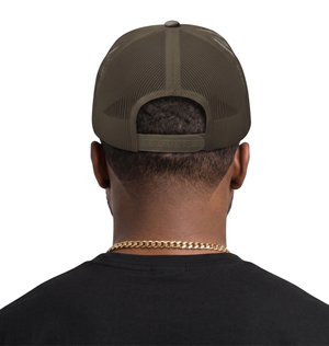 Simply Praise Him Embroidered Camouflage Trucker Hat