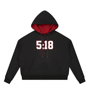 Tru Saint x 5:18 Drawstring Angel Wing Hoodie