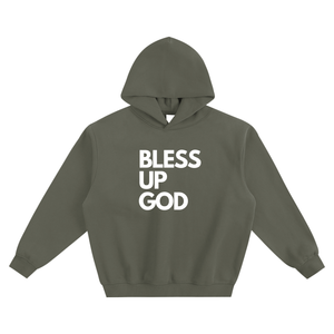 Bless Up God Loose Fit Hoodie