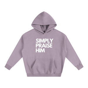 Simply Praise Him Oversized Fit Hoodie