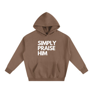 Simply Praise Him Oversized Fit Hoodie