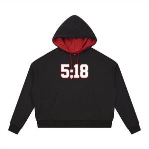 Tru Saint x 5:18 Drawstring Angel Wing Hoodie