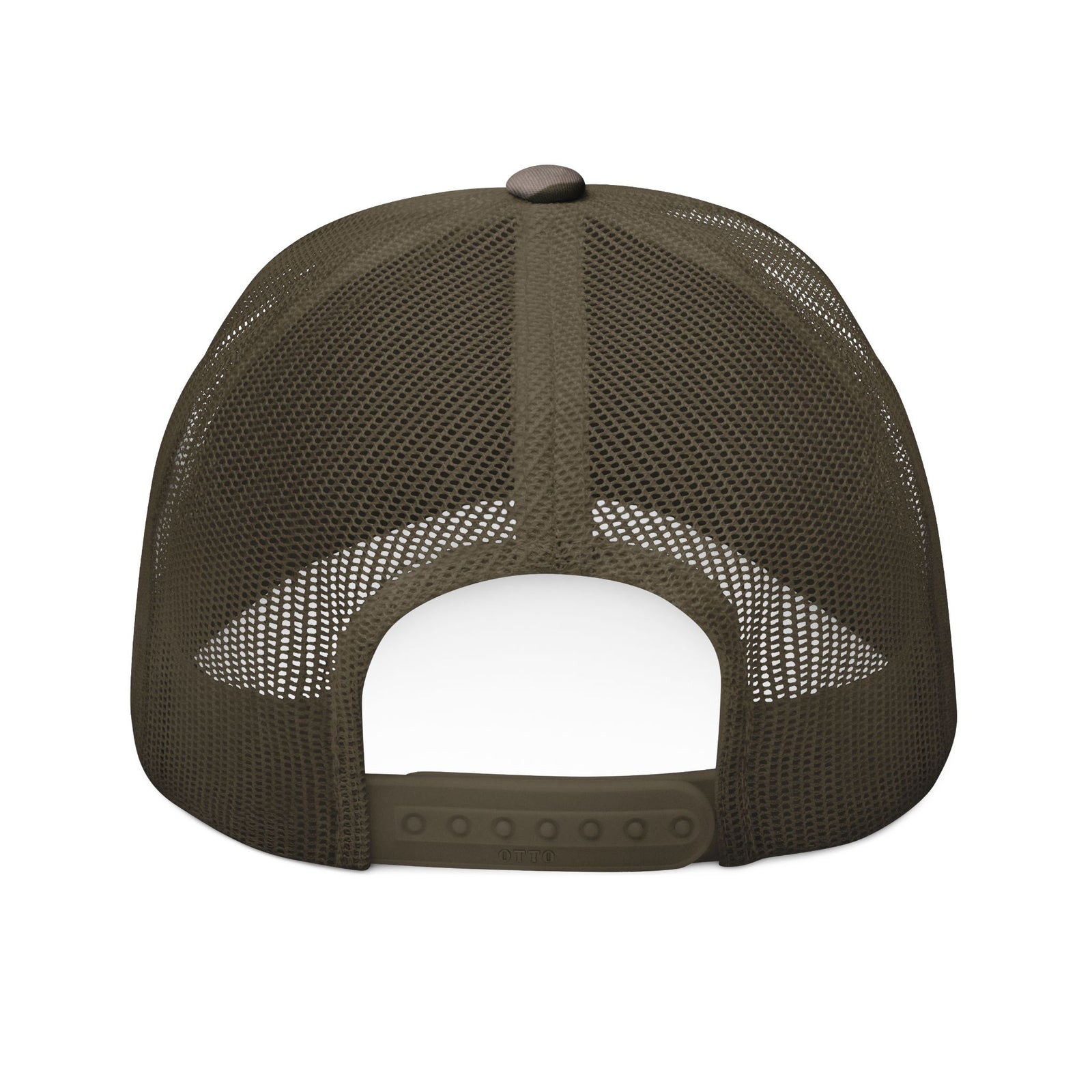 Simply Praise Him Embroidered Camouflage Trucker Hat