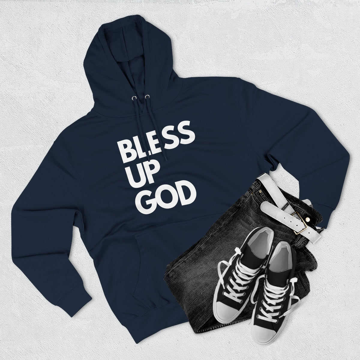 Bless Up God Signature Premium Unisex Hoodie