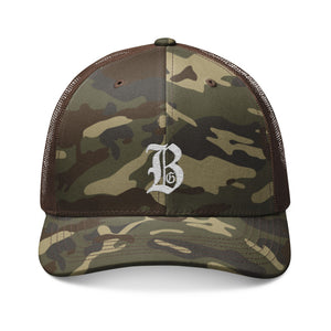 Bless Up God BG Premium Camouflage Trucker Hat