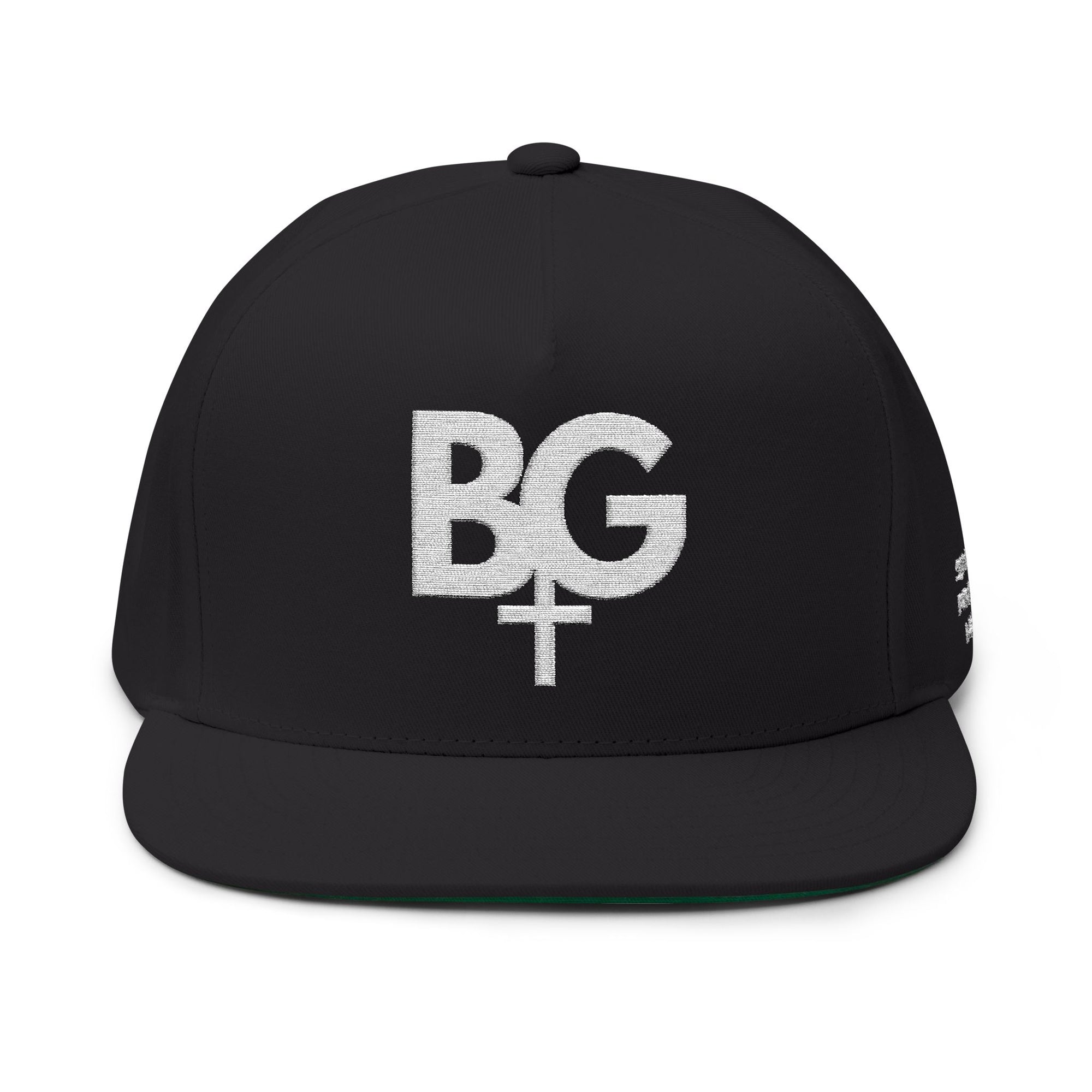 Bless Up God Cross Premium Embroidered Flat Bill Snapback