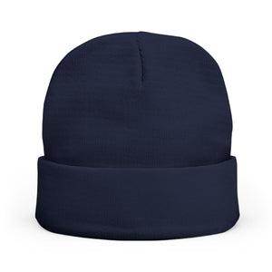 Bless Up God Old English Knit Beanie