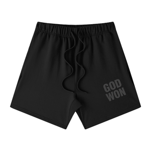 God Won Unisex Loose Fit Shorts