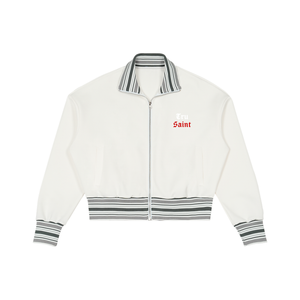 Women's Tru Saint Striped Collar Jacket