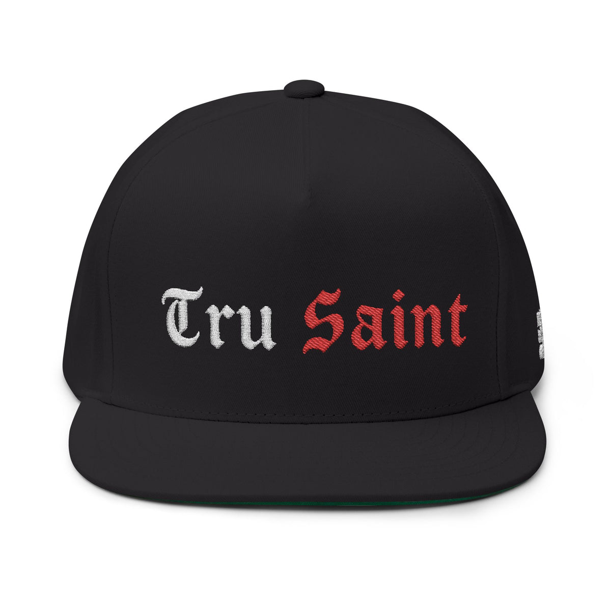 Tru Saint Signature Red Premium Embroidered Flat Bill Snapback