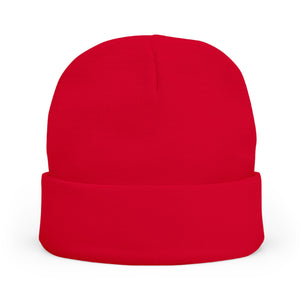Bless Up God Old English Knit Beanie