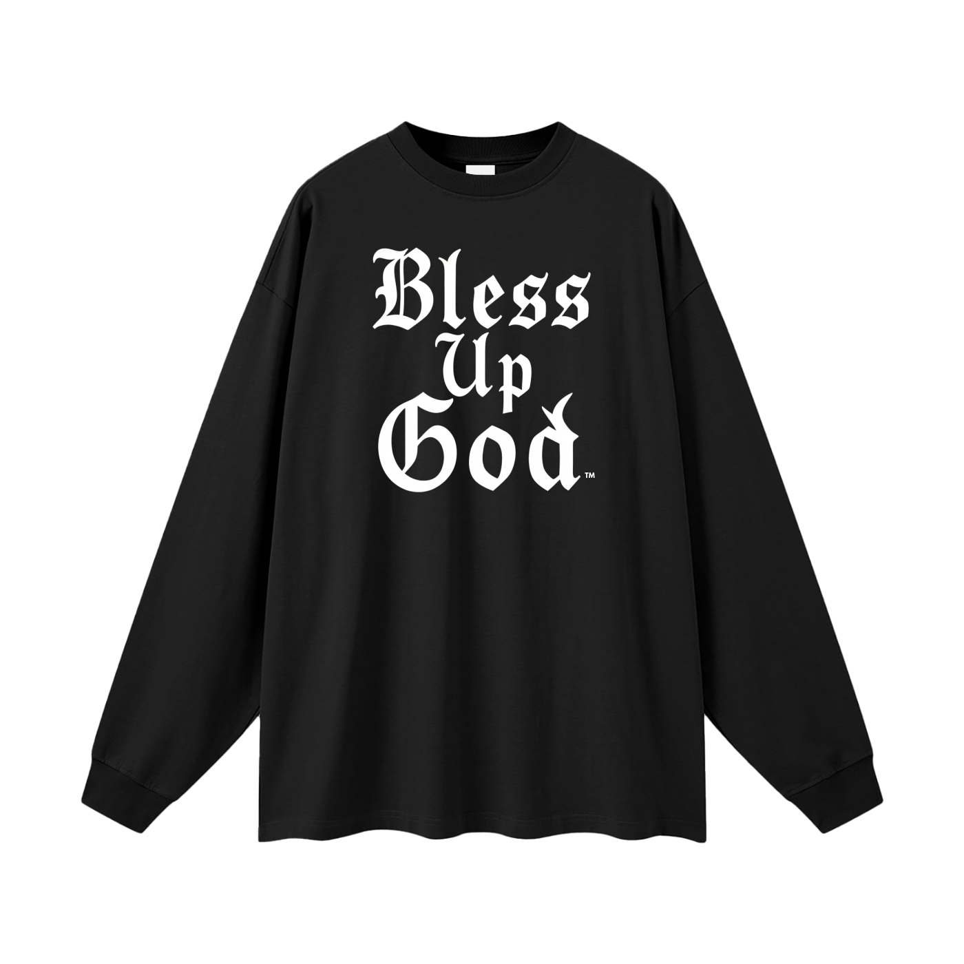 BUG God Advisory Oversized Long Sleeve Tee