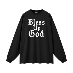 BUG God Advisory Oversized Long Sleeve Tee