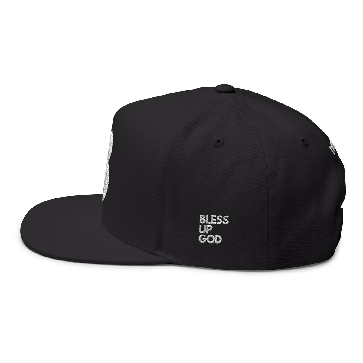 Bless Up God BG Premium Flat Bill Snapback