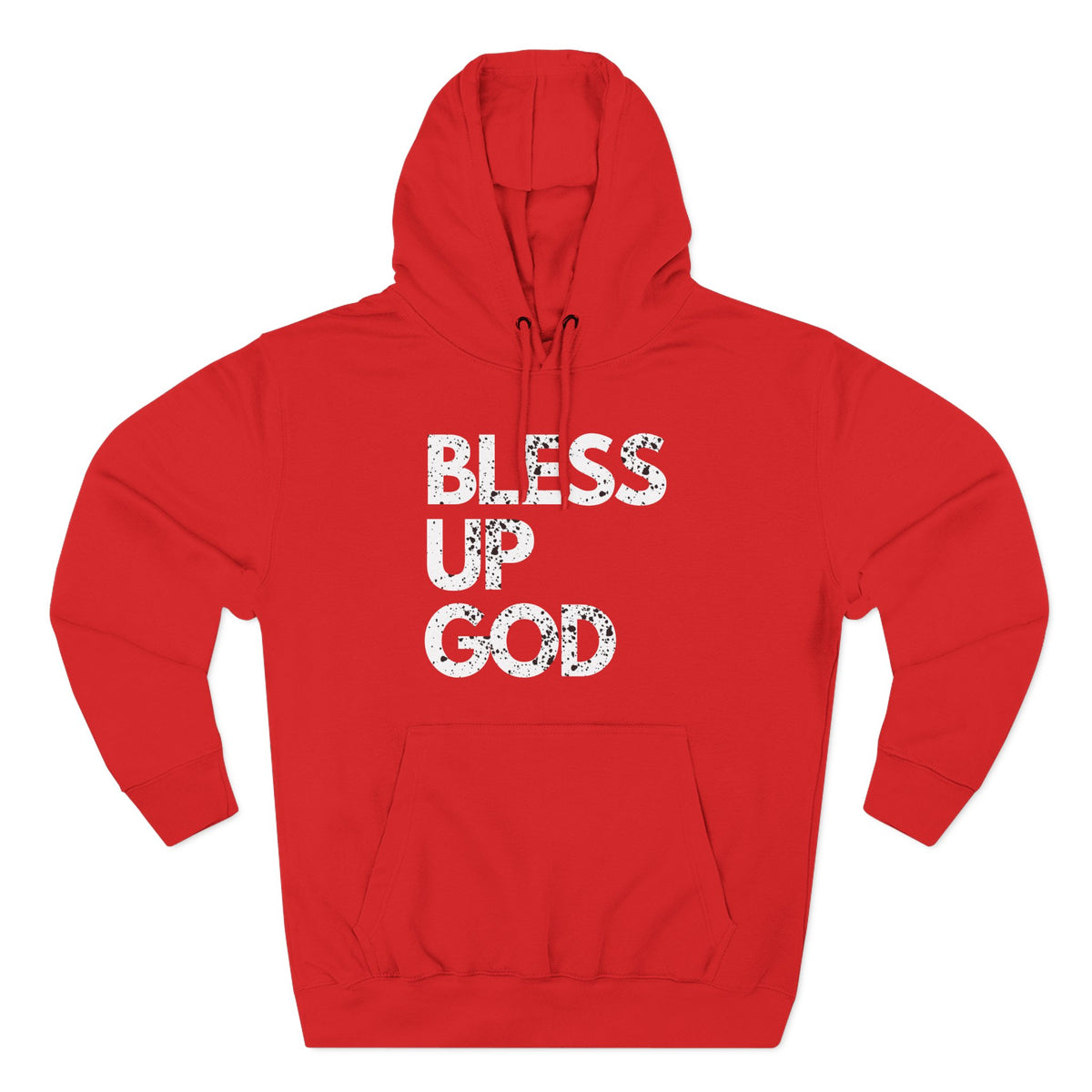 Bless Up God Distressed Premium Hoodie - Unisex