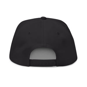 Bless Up God Cross Premium Embroidered Flat Bill Snapback
