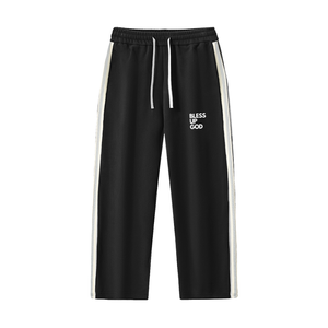 Bless Up God Side Stripe Sweat Pants