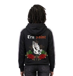 Tru Saint Orange Praise Thru It Hoodie