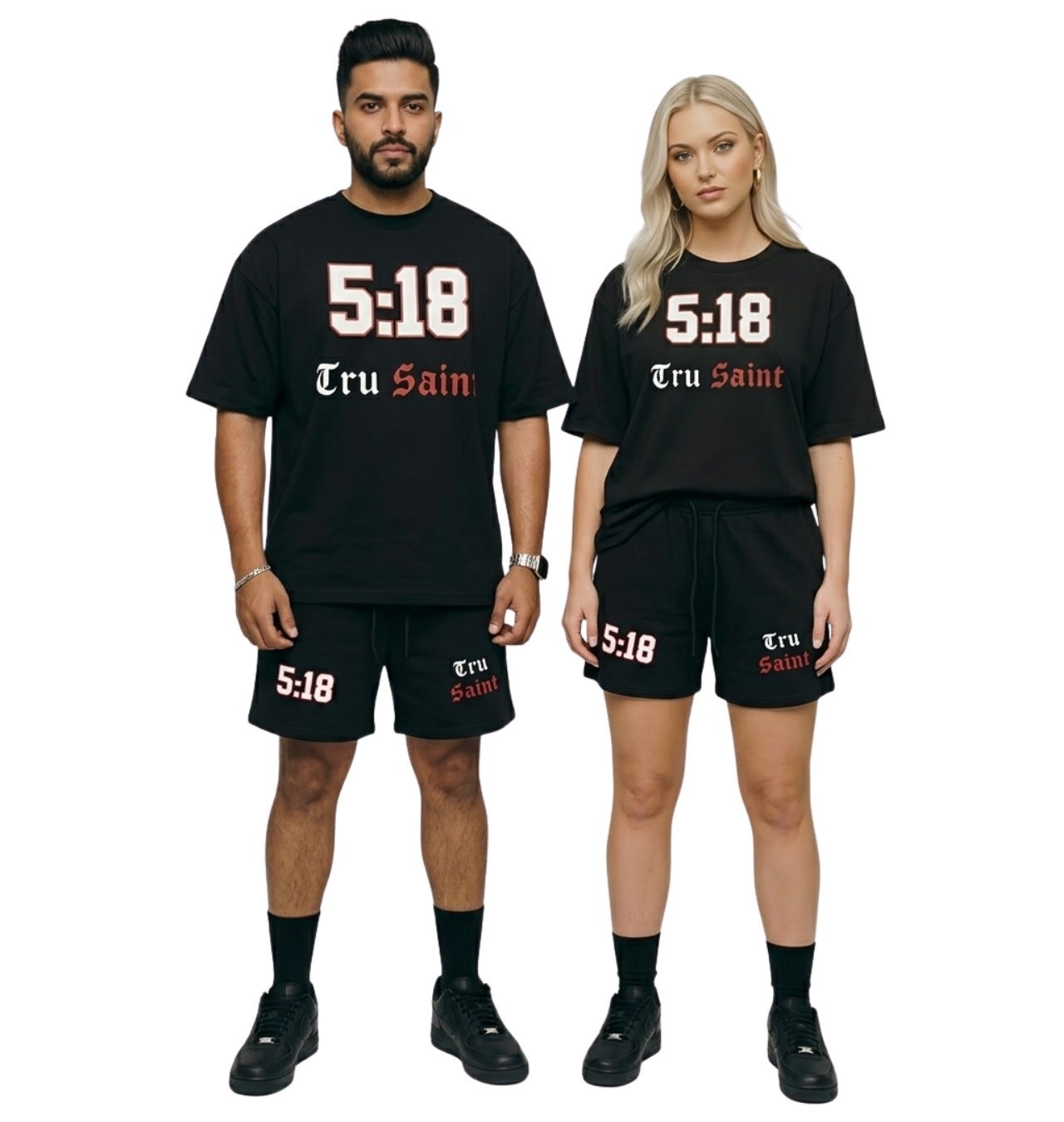 Tru Saint X 5:18 Red Heavyweight Unisex Tee
