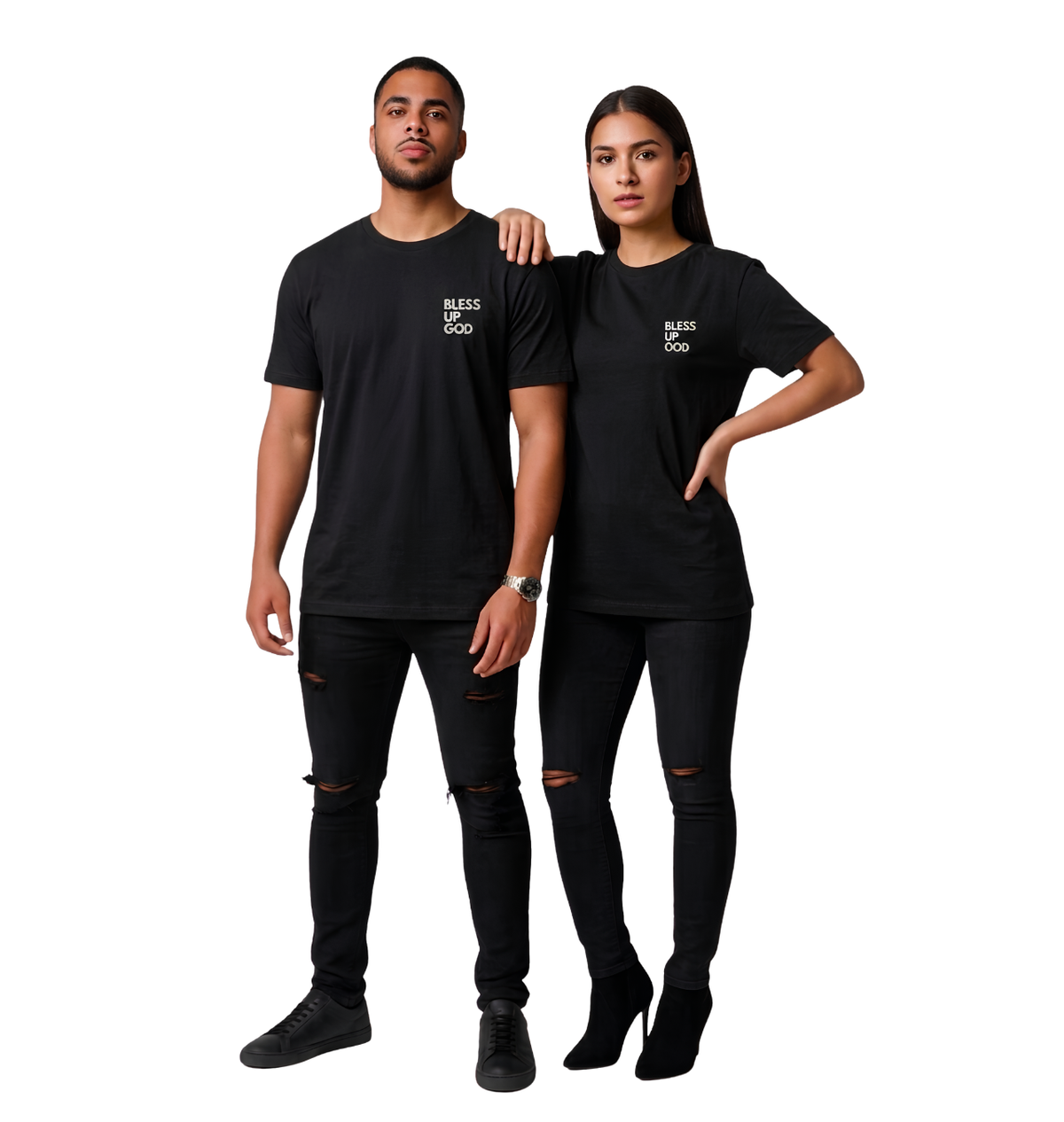 Bless Up God Signature Pocket Unisex Tee