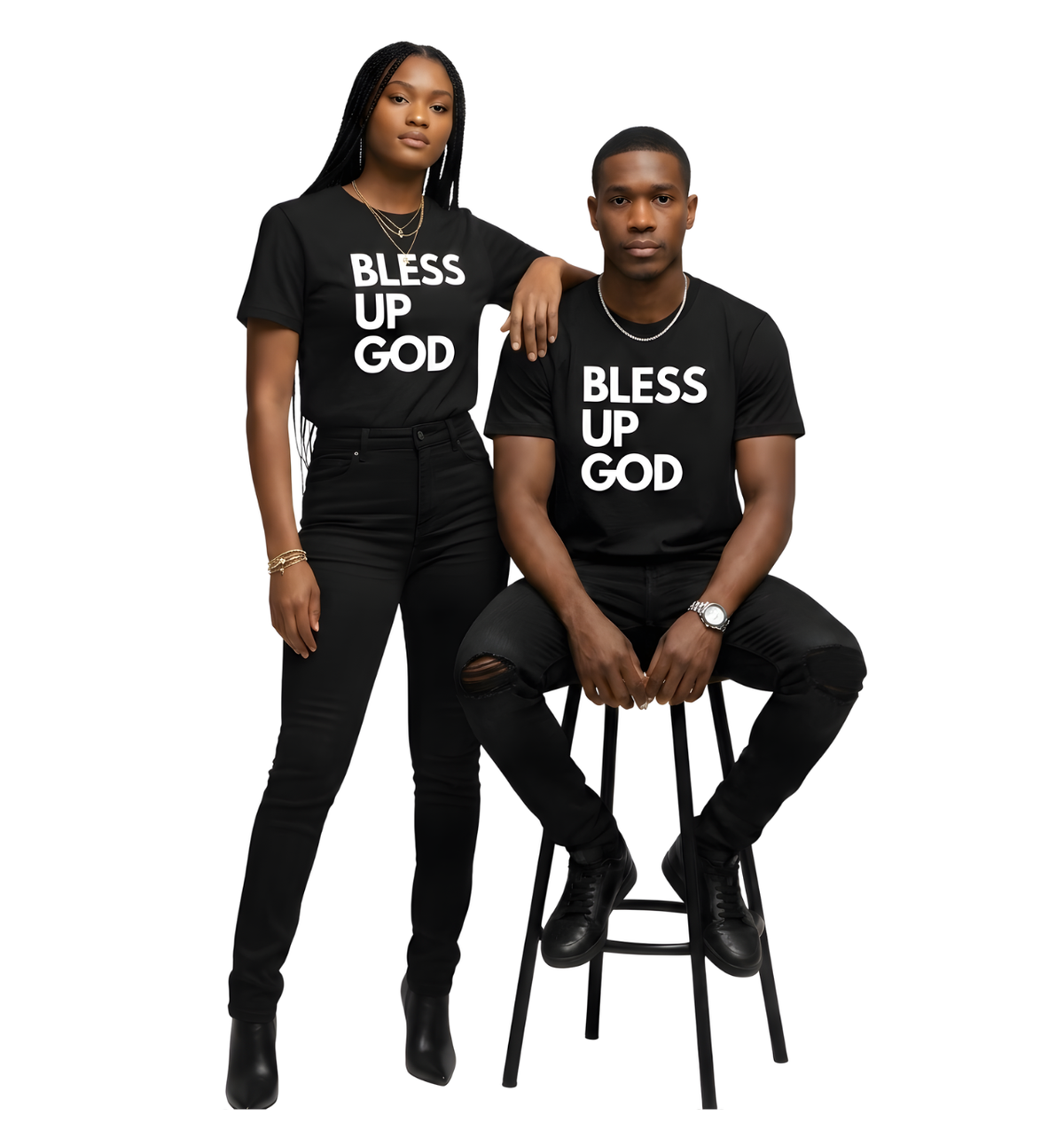 Bless Up God Signature Unisex Tee