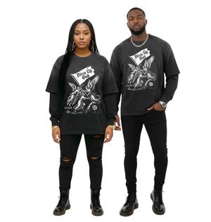 Bless Up God Triple Angel Tee