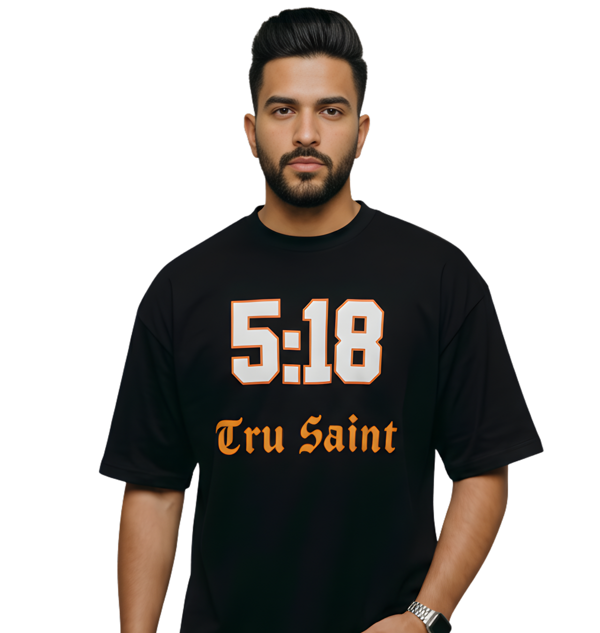 Tru Saint X 5:18 Orange Heavyweight Unisex Tee