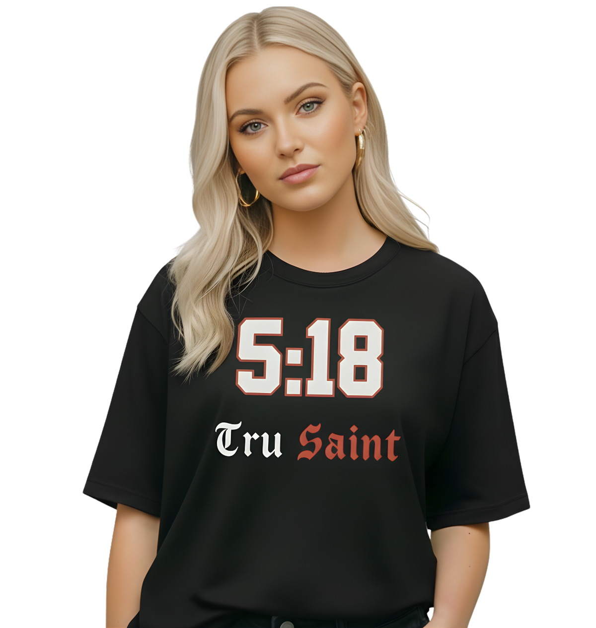 Tru Saint X 5:18 Red Heavyweight Tee