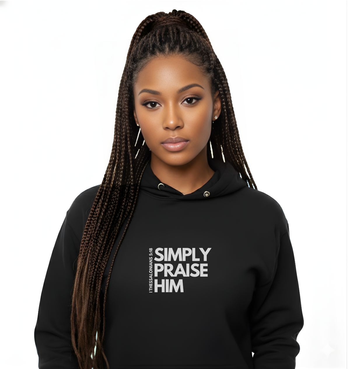 Simply Praise Him 1 Thess Signature Premium Unisex Hoodie