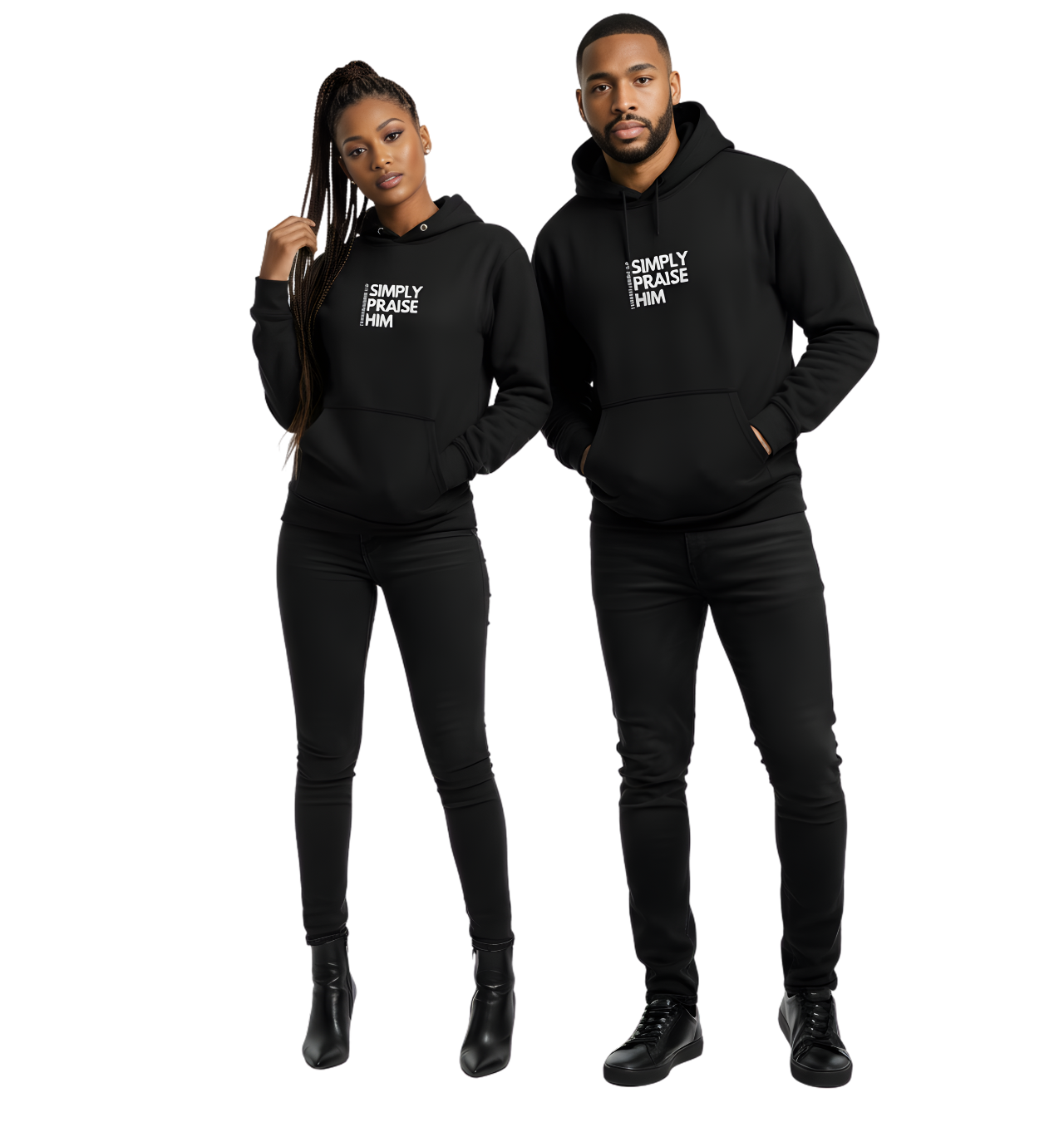 Simply Praise Him 1 Thess Signature Premium Unisex Hoodie