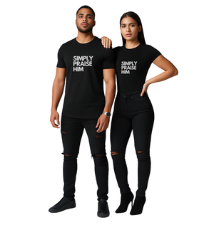 Simply Praise Him Signature Premium Unisex Tee