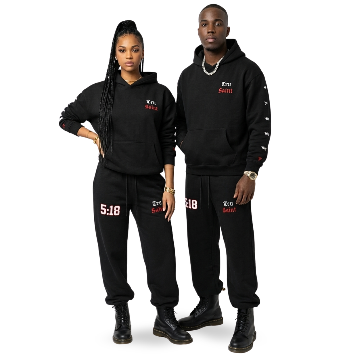 Tru Saint x BUG Oversized Fit Angel Hoodie