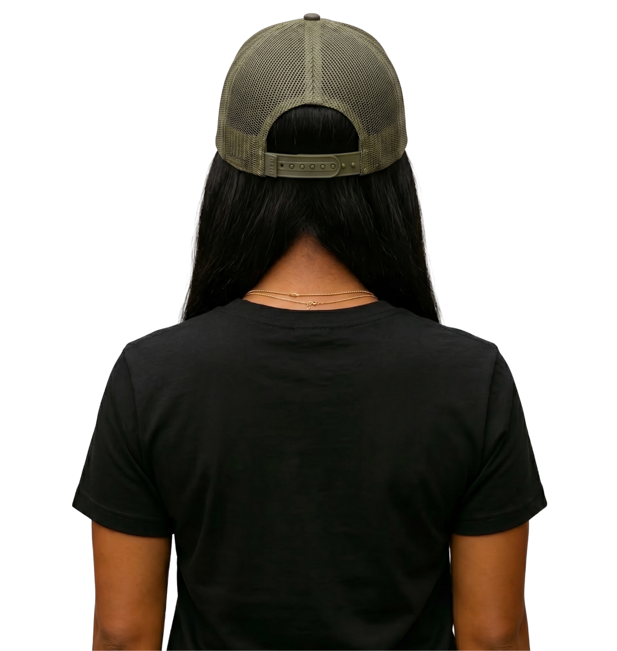 Bless Up God Embroidered Camouflage Trucker Hat