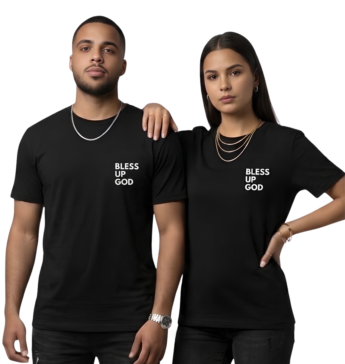 Bless Up God Signature Pocket Unisex Tee