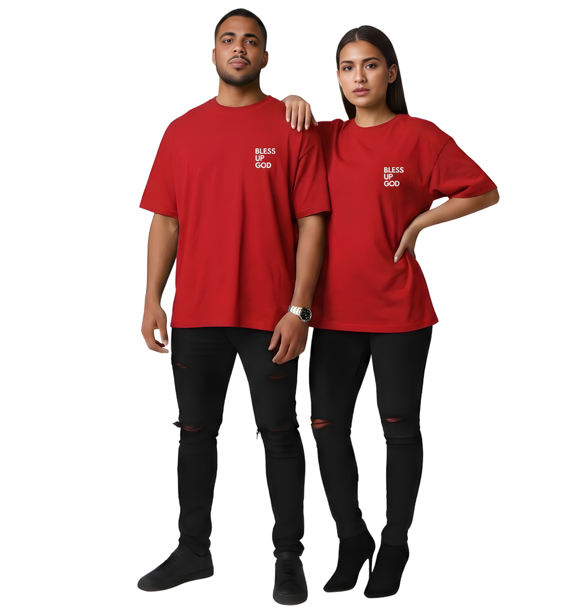 Bless Up God Signature Pocket Unisex Tee