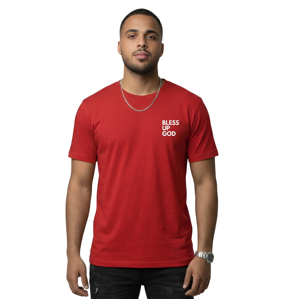 Bless Up God Signature Pocket Unisex Tee