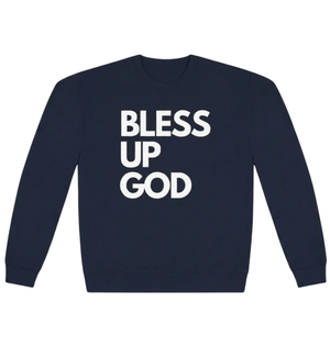 Bless Up God Signature Unisex Crewneck Sweatshirt