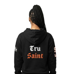 Tru Saint x 5:18 Orange Oversized Fit Hoodie